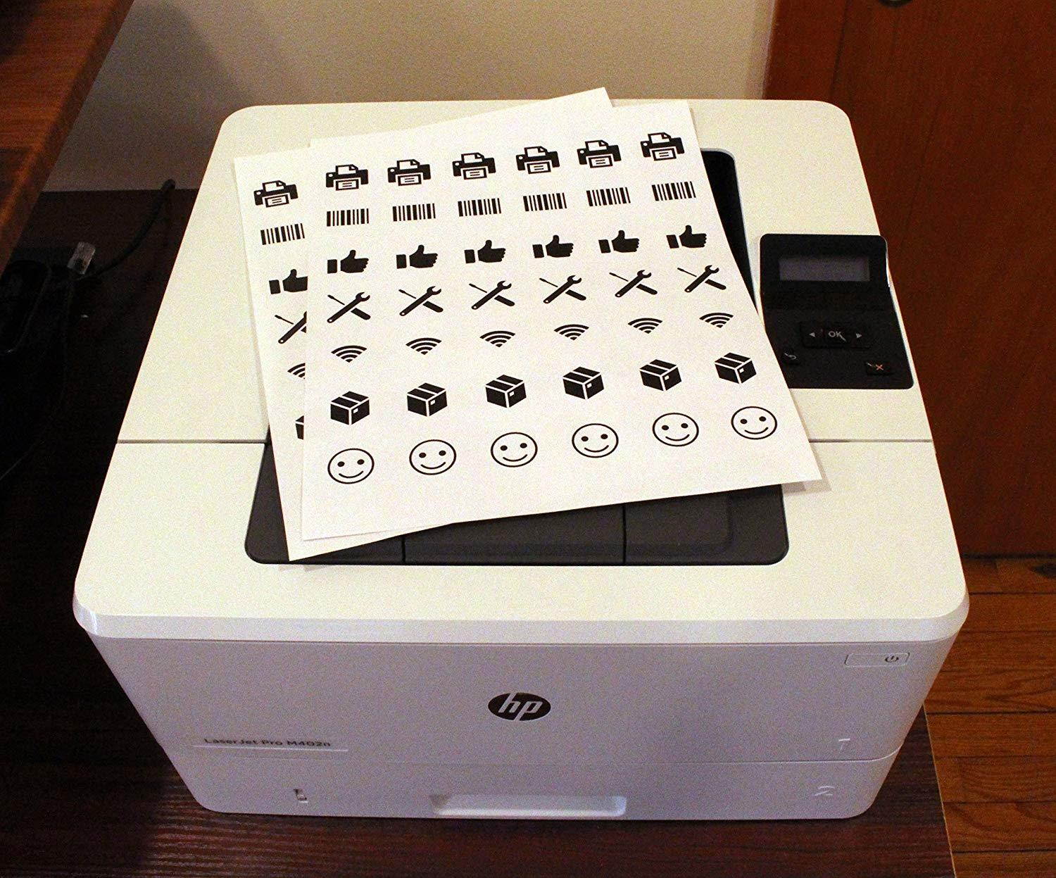 ChromaLabel 1-1/4 inch Round Labels for Laser & Inkjet Printers | 1,050/Pack (White)