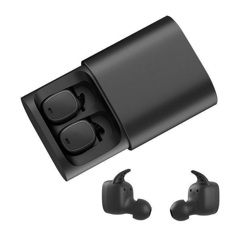 QCY T1 Pro Touch Control Bluetooth Earphones TWS Mini Wireless Headset Music Earbuds with Microphone Handsfree Calls Noise Cancellin 750mAh charging box