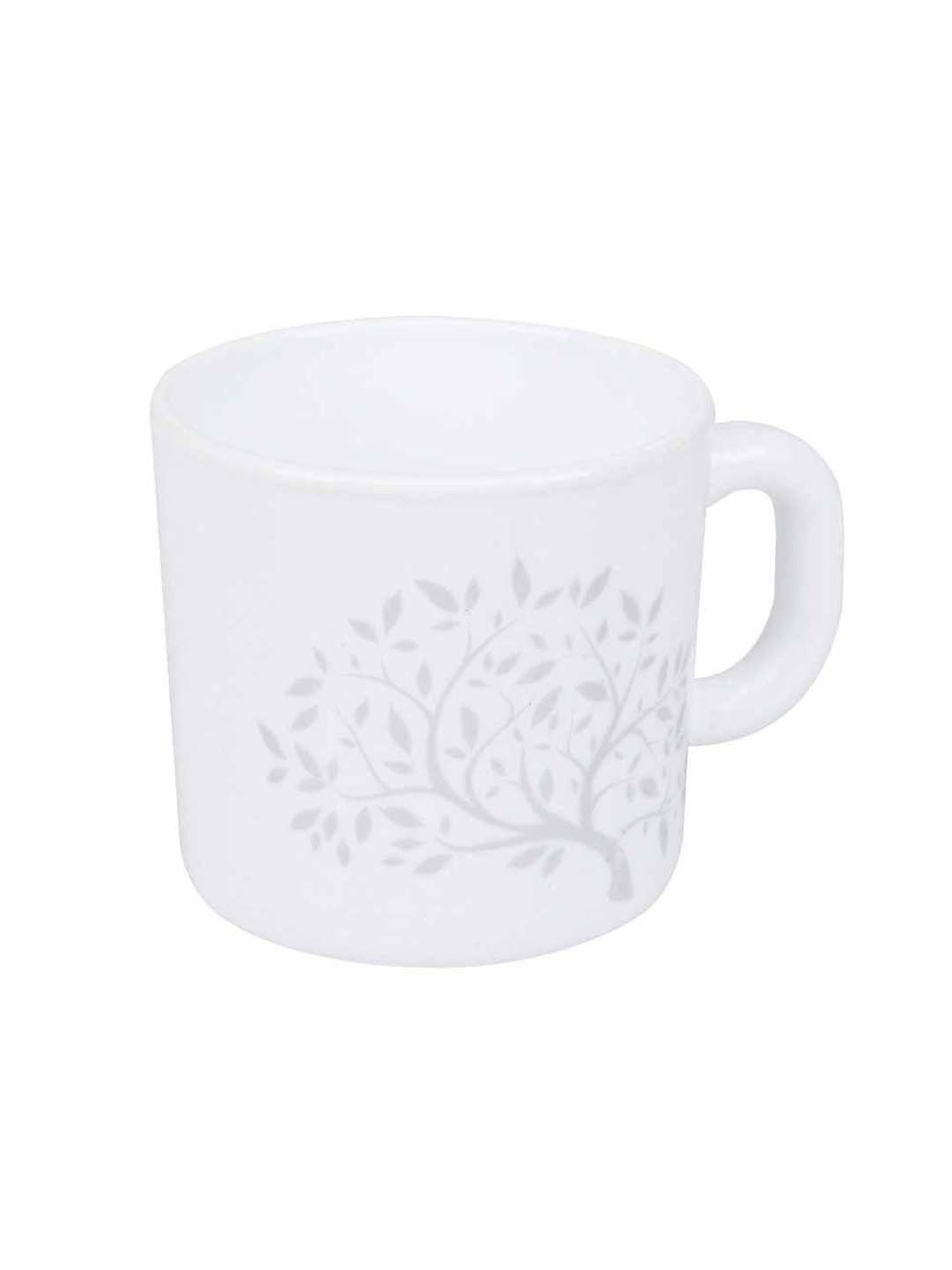 Femora Black Ceramic Coffee Mugs (0.36 L) - Set of 4