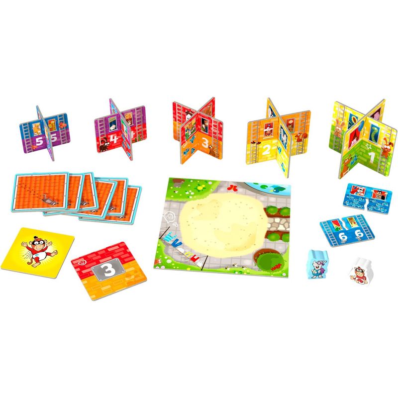 HABA My Very First Games Rhino Hero Junior Cooperative Stacking & Matching Game