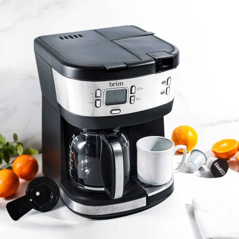 Brim Trio Multi-brew Coffee Maker -  Silver