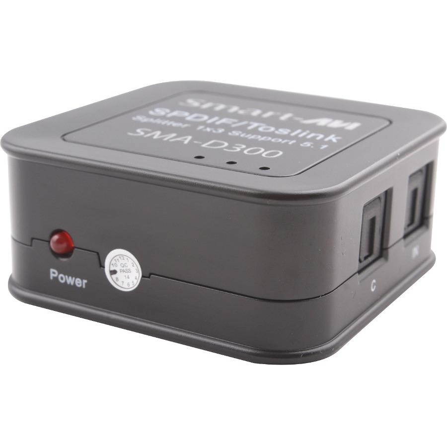 Smartavi SMA-D300SSPDIF/Toslink Digital Audio 1x3 Splitter