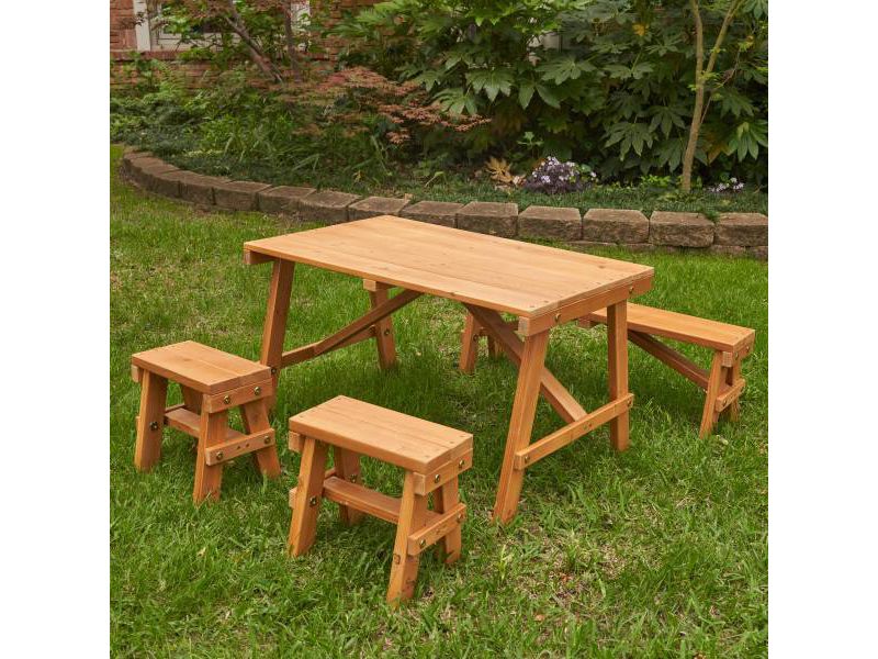 KidKraft Outdoor Picnic Table Set