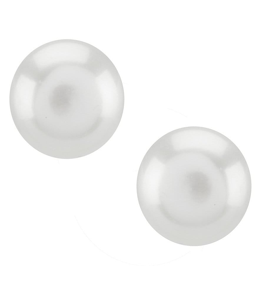 Cezanne 10mm Fresh Water Pearl Stud Earrings