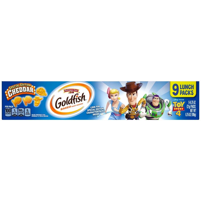 Goldfish Toy Story Cheese Crackers - .75oz/9ct