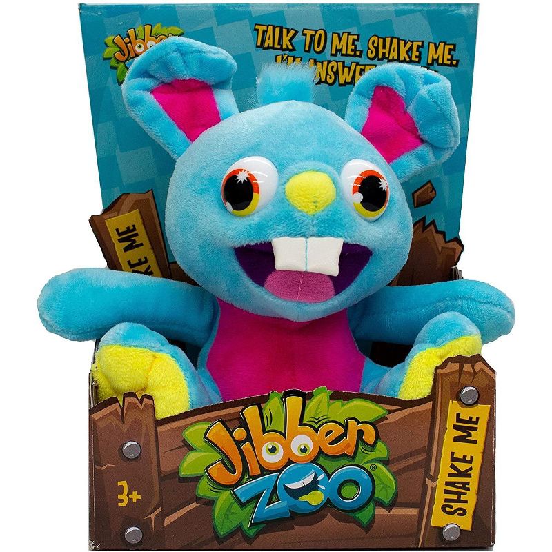 Jupiter Creations, Inc Jibber Zoo Interactive Plush Toy | Hoppy Bunny