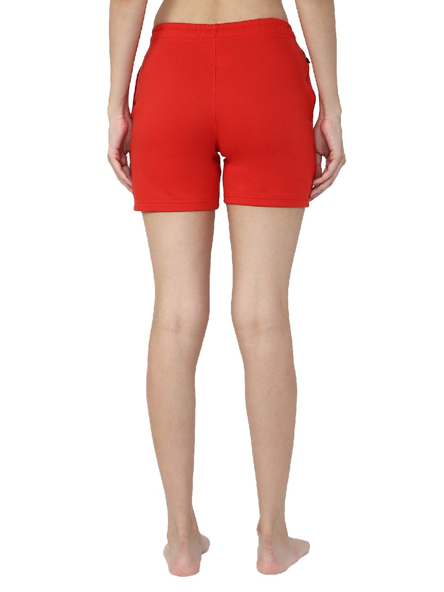 Dyca Red Printed Shorts