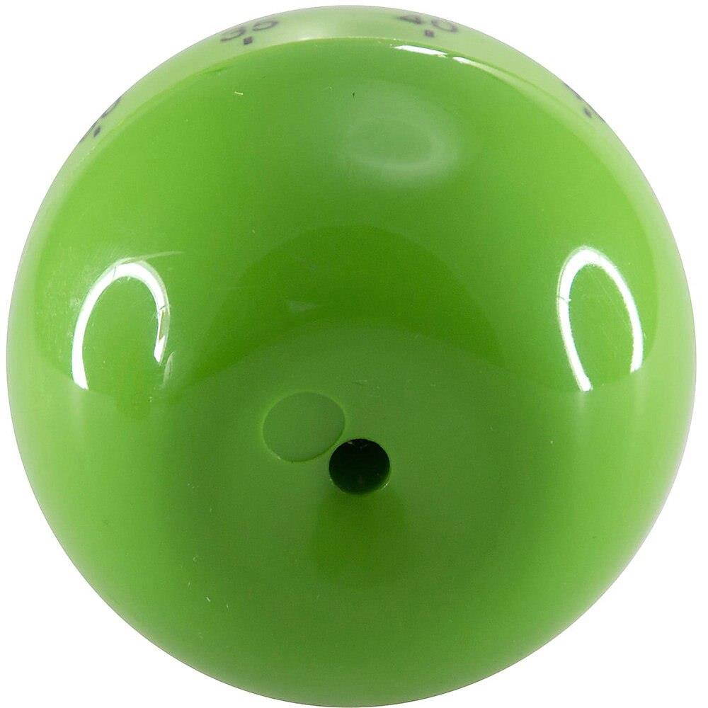 Shaped Timer, 4 1/2" Dia., Green Apple