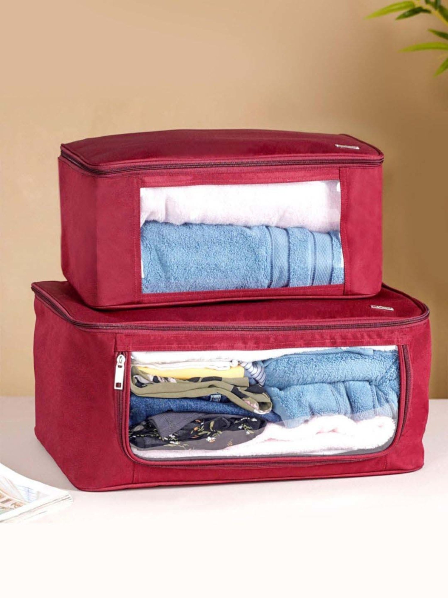 Brabantia White Plastic Protective Medium Clothes Cover - Set of 2