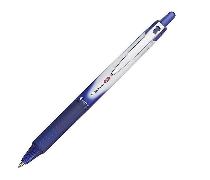 Pilot VBall RT Liquid Ink Retractable Roller Ball Pen Blue Ink .5mm 26107