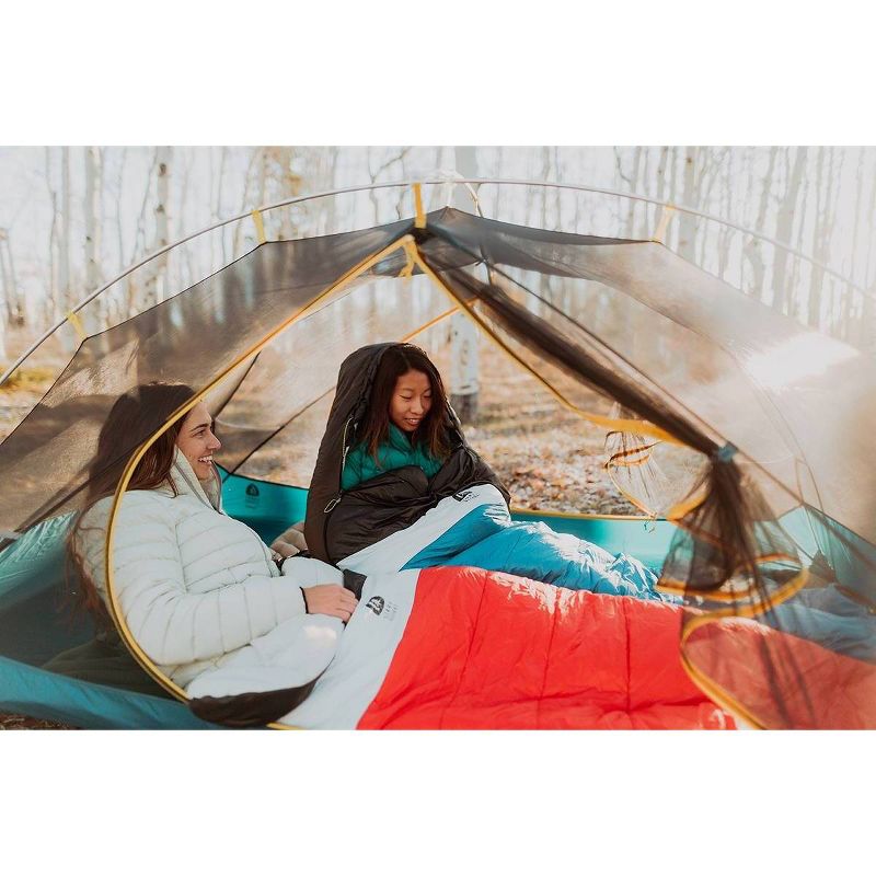 Sierra Designs Synthesis 25 Degree Fahrenheit Long Sleeping Bag - Blue