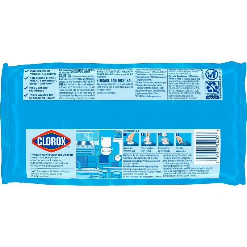 Clorox Disinfecting Wipes - Fresh Scent - 75ct