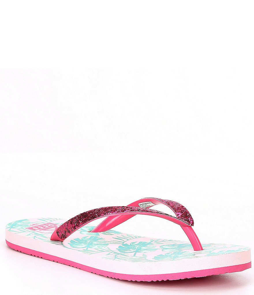 Reef Girls' Stargazer Print Flip Flops (Youth)