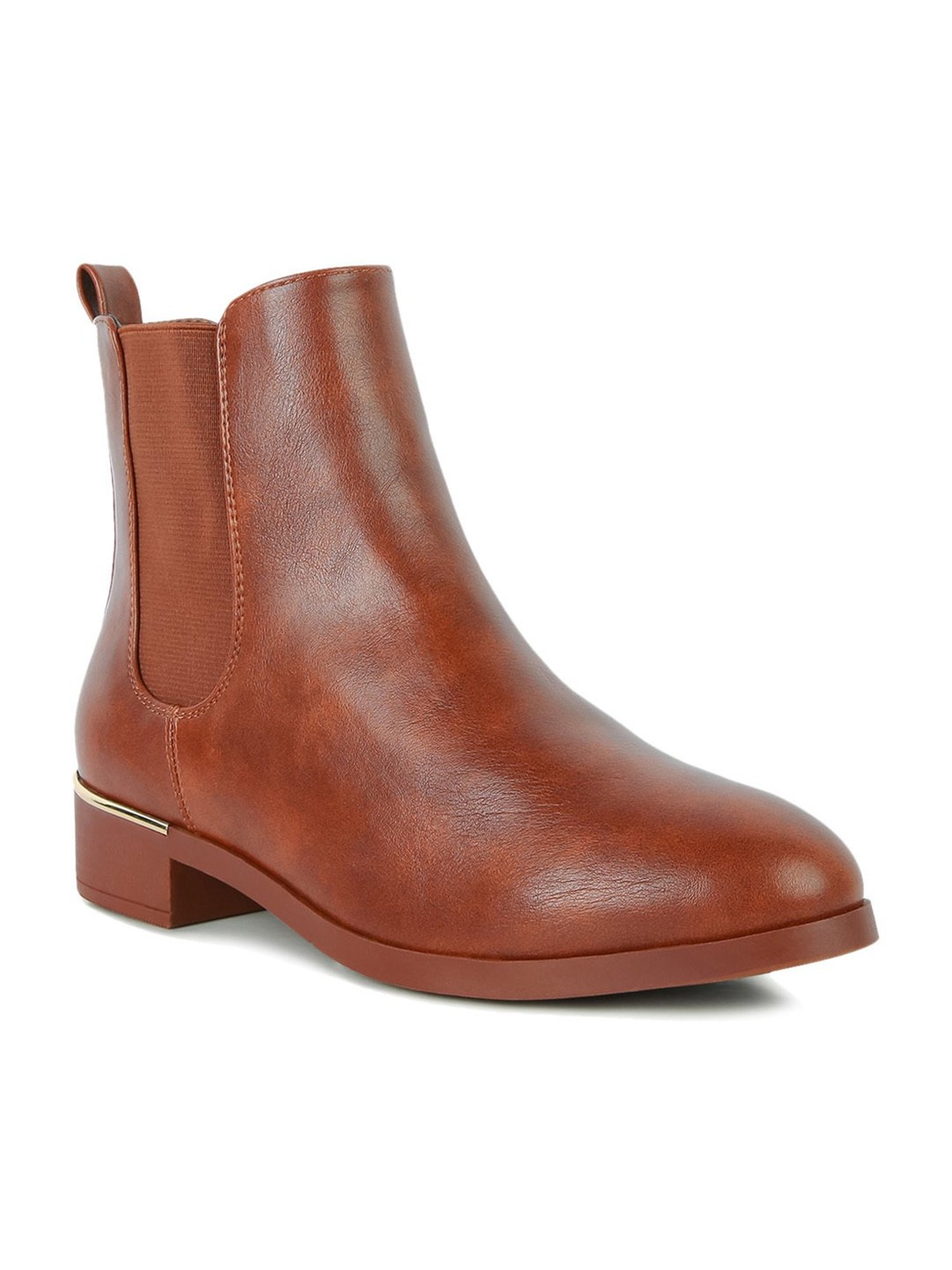 London Rag Women's Brown Chelsea Boots