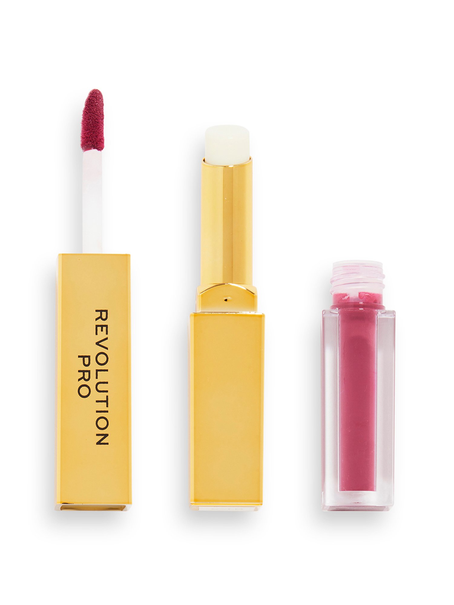 Revolution Pro Supreme Stay 24h Lip Duo Lipstick Thirst - 1.5 gm