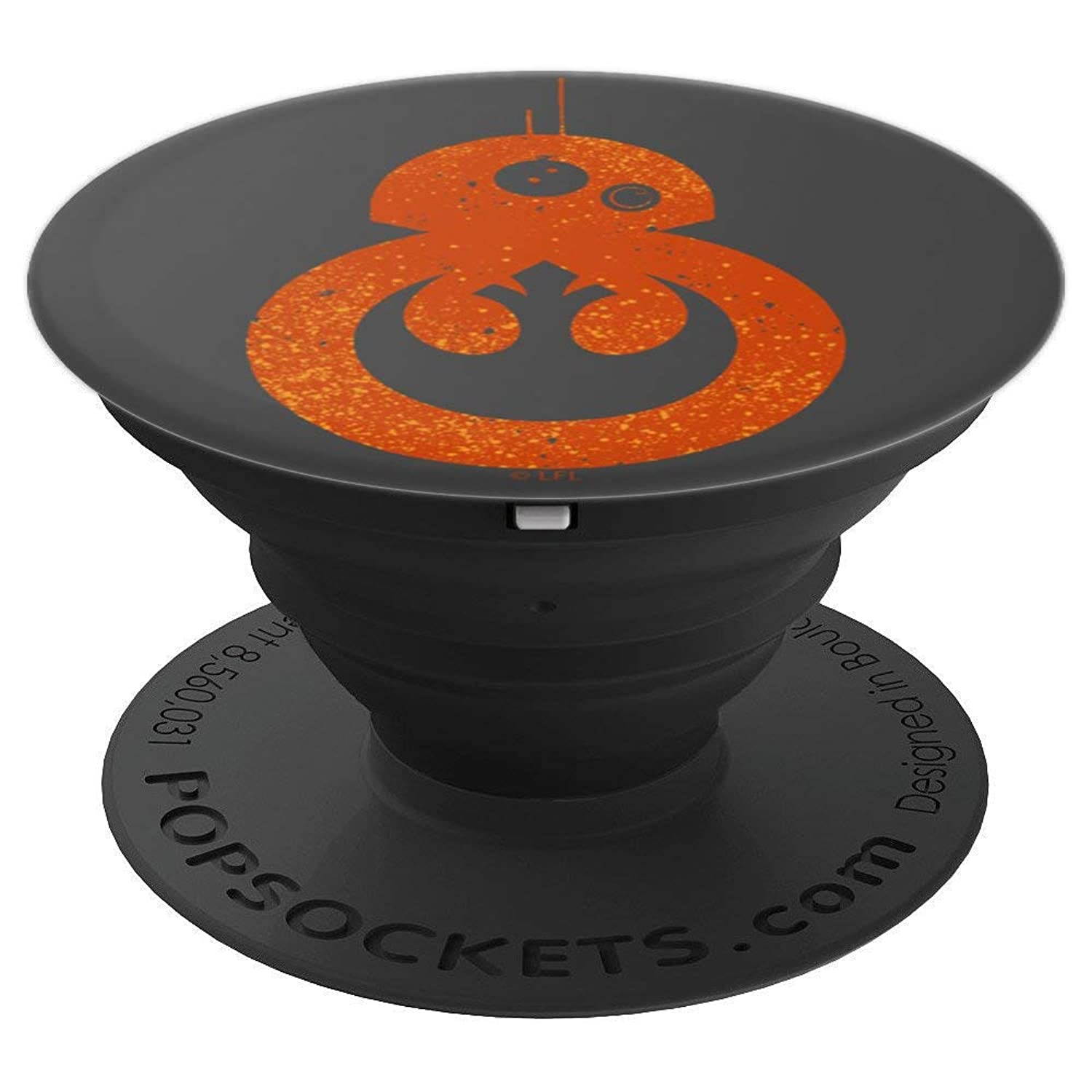 Star Wars The Force Awakens BB-8 Rebel Logo PopSockets Grip and Stand for Phones and Tablets