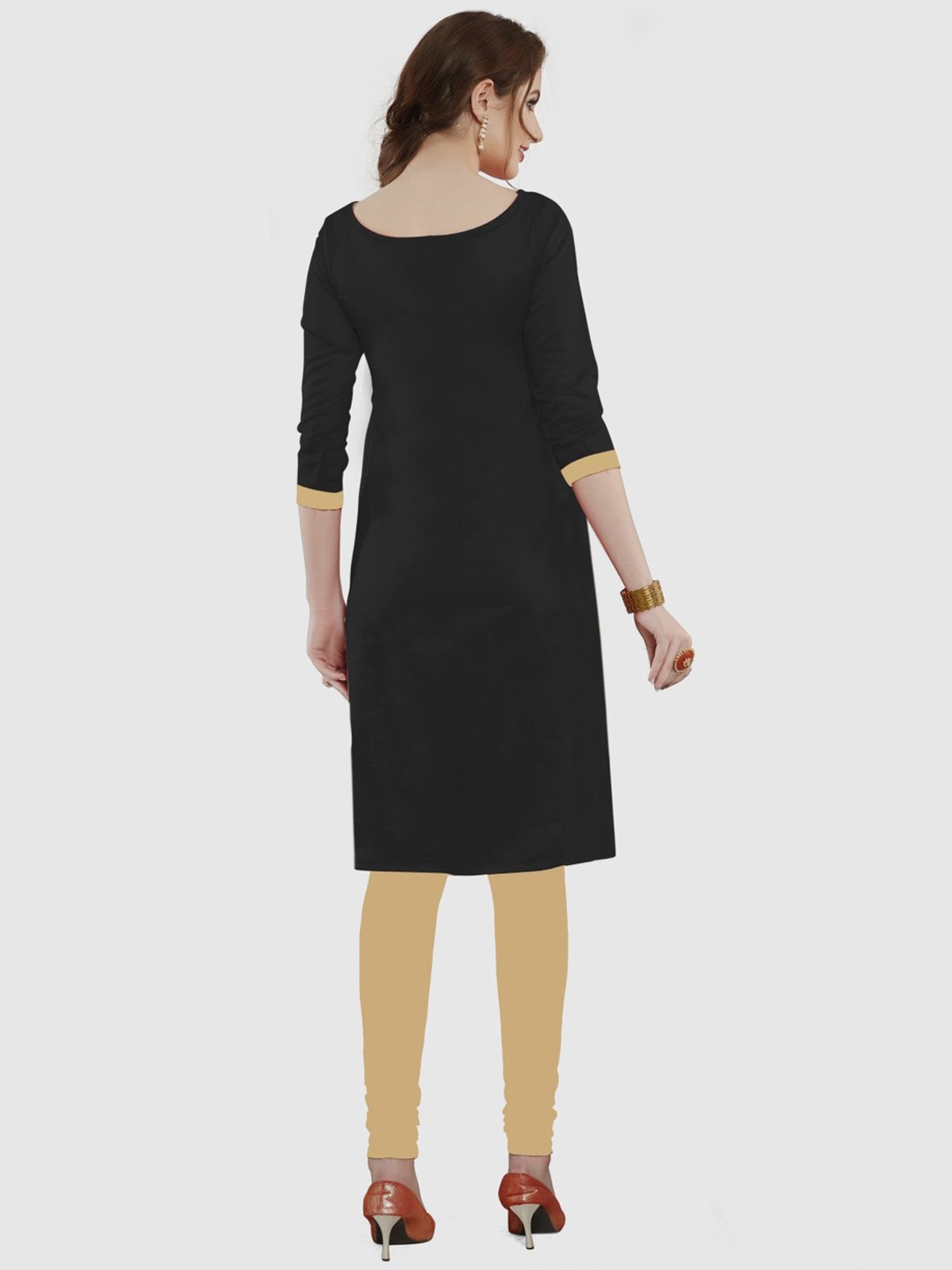 Salwar Studio Red Embroidered Blouse