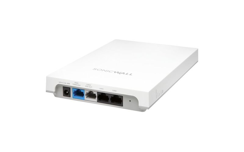 SonicWall SonicWave 224w IEEE 802.11ac 1.24 Gbit/s Wireless Access Point - 2.40 GHz, 5 GHz - MIMO Technology - 6 x Network (RJ-45) - PoE Ports