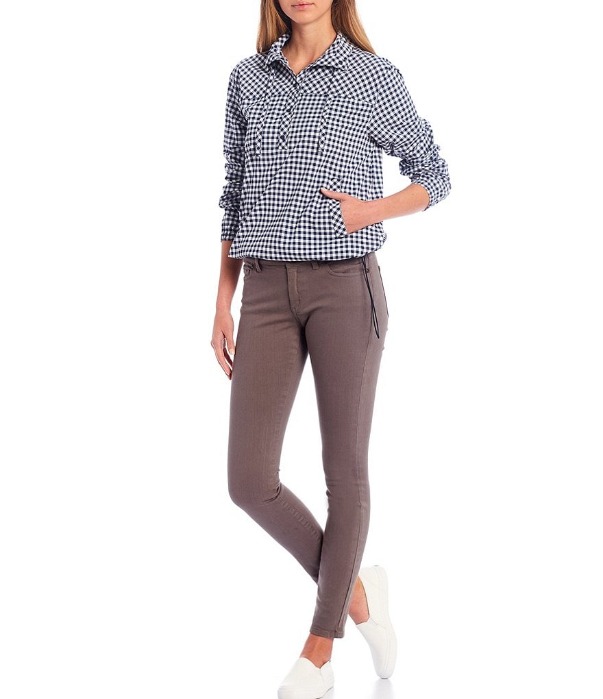 Ali Miles Printed Button Front Floral Wire Neck 3/4 Bell Sleeve Jacket