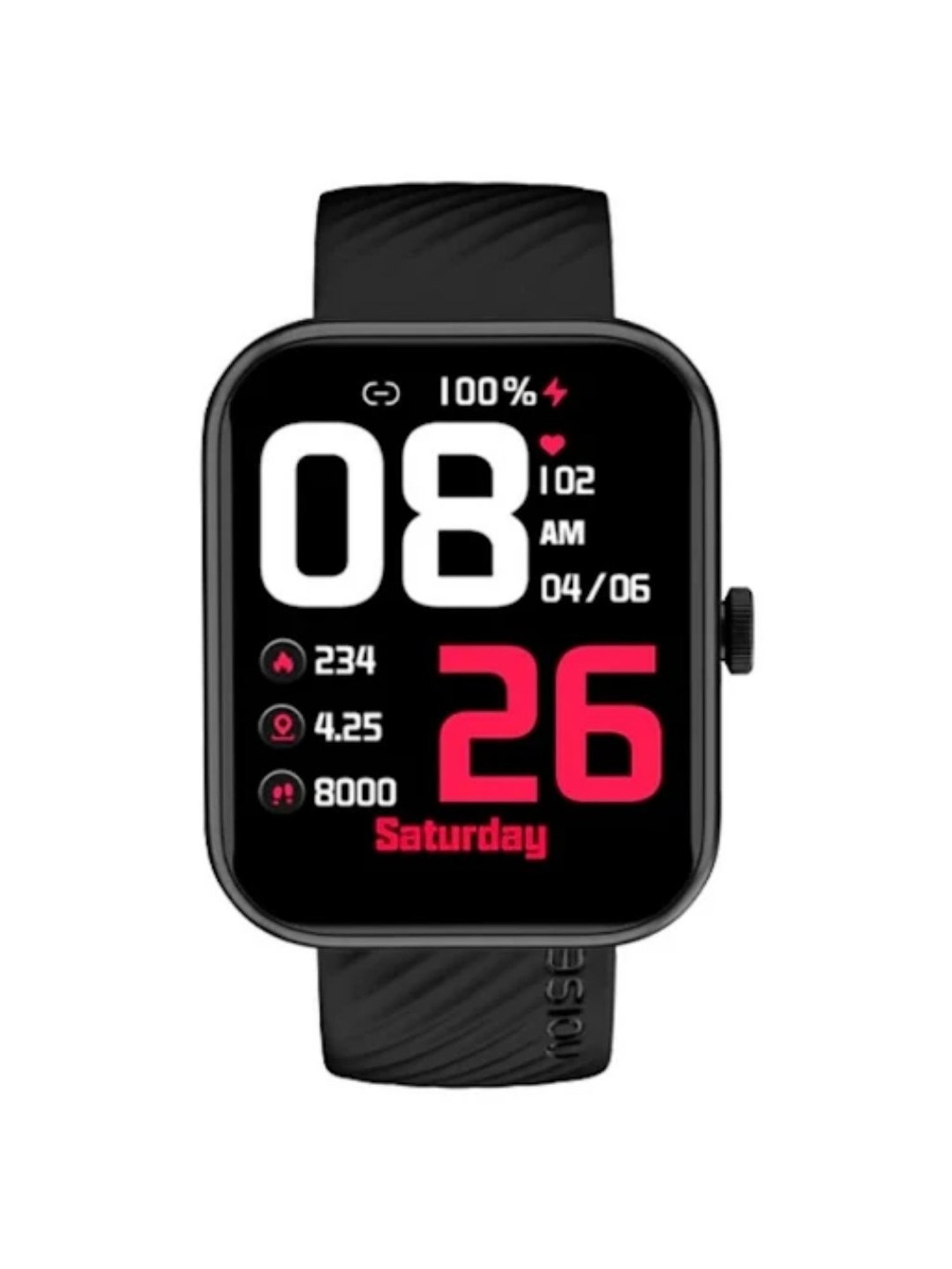 Noise Colorfit Victor BT Calling Smartwatch with Upto 10 days battery life (Black)