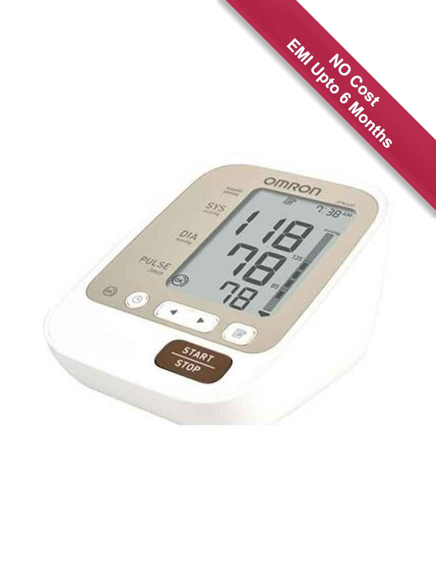 Omron JPN600 Automatic Blood Pressure Monitor (White)
