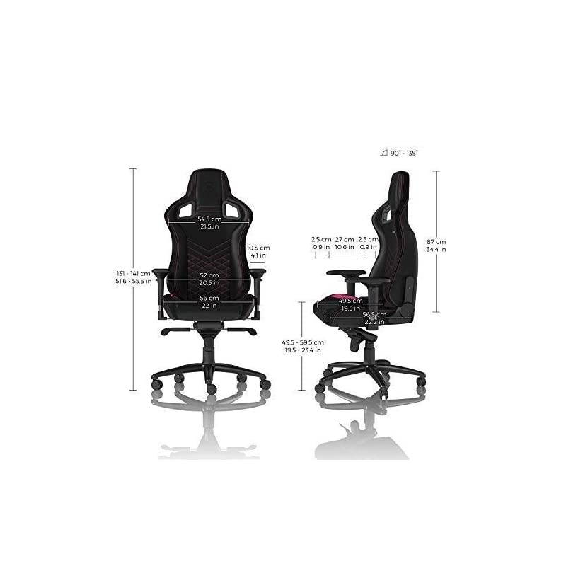 Epic Gaming Chair - Office Chair - Desk Chair - PU Hybrid Leather - Java Edition