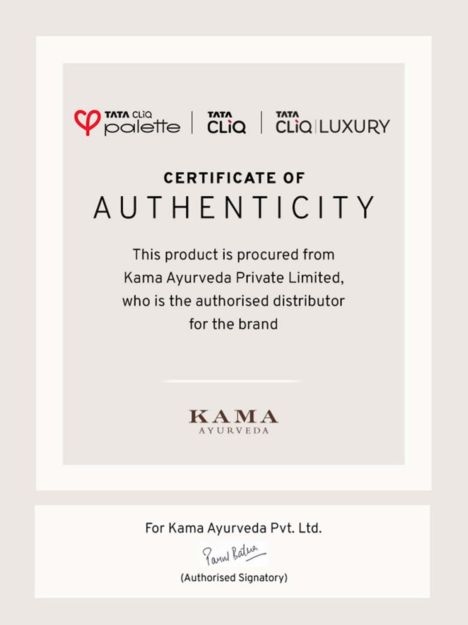 Kama Ayurveda Kumkumadi Miraculous Beauty Fluid Ayurvedic Night Serum 3 ml (Unisex)