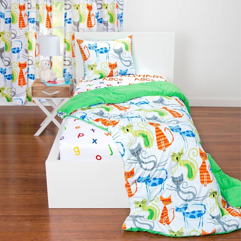 Smarty Cat Comforter Set (Twin) - Learning Linens