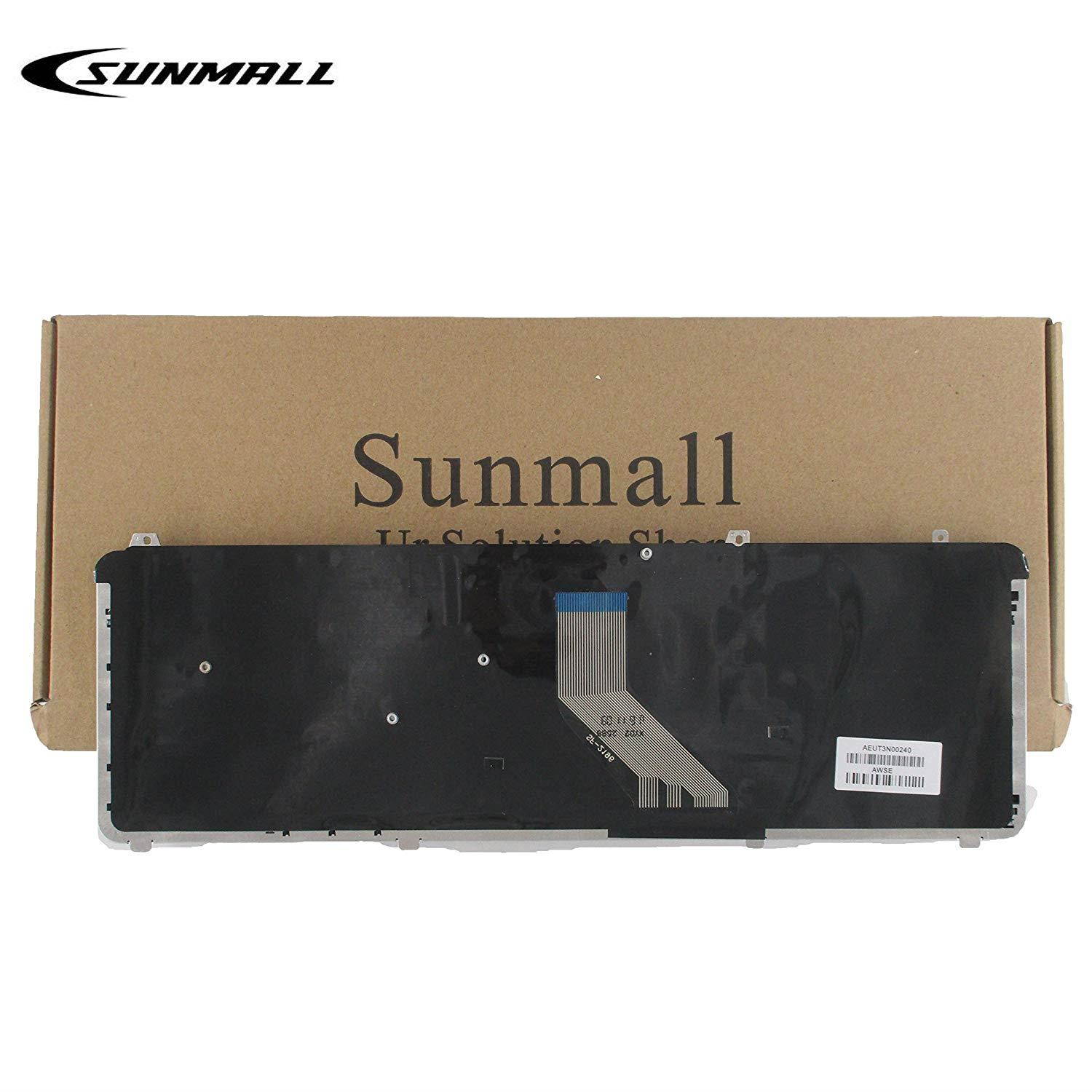 SUNMALL Keyboard Replacement Compatible with HP Pavilion dv6-1000 DV6-1100 dv6-1200 DV6-1300 DV6-2000 DV6-2100 DV6Z-1100 DV6T-1200 DV6T-2000 DV6Z-2000 Series Laptop Black US Layout(6 Months Warranty)