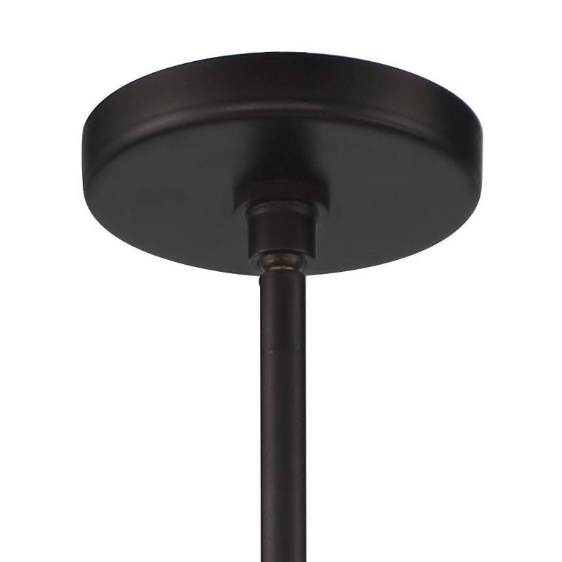 Vienna Full Spectrum Lorraine 22" Wide Bronze and Crystal Pendant Light