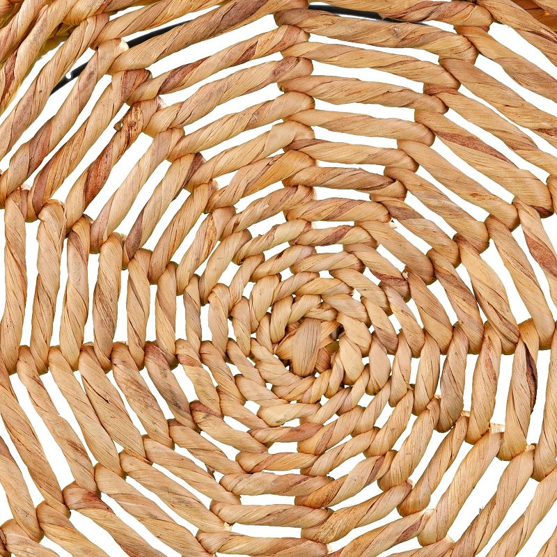 Corto Water Hyacinth Accent Table Natural - Holly & Martin