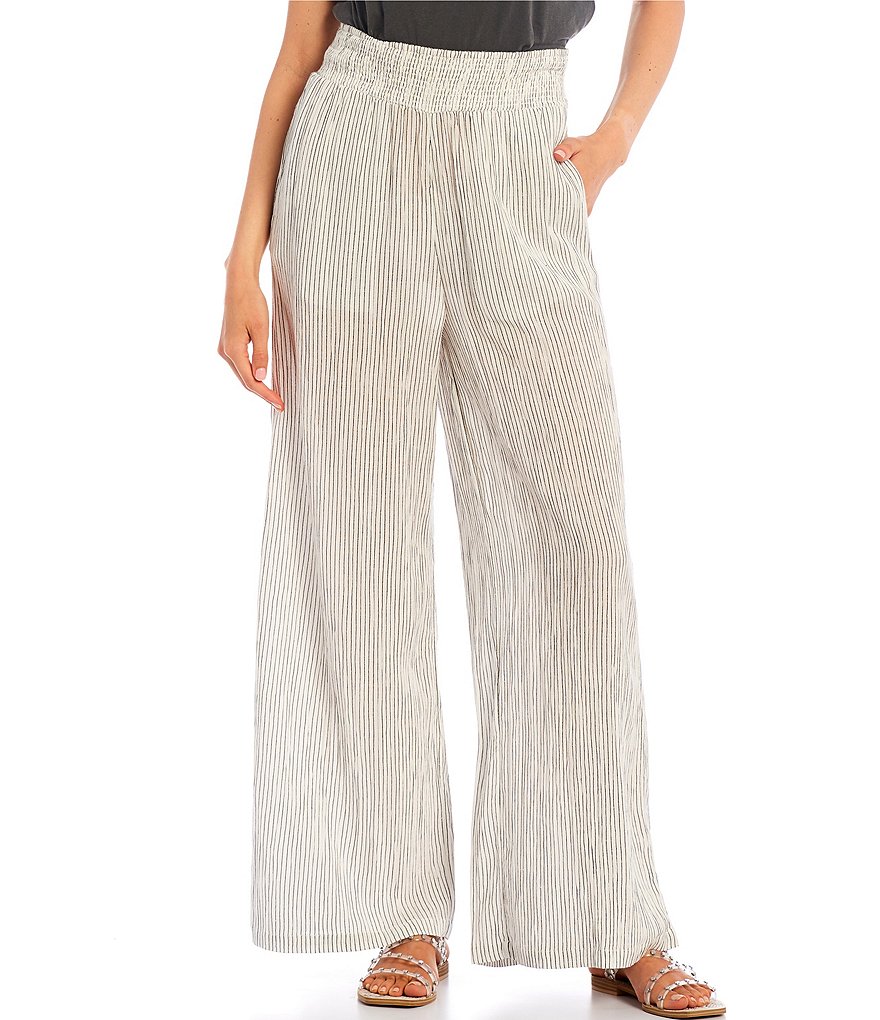 June & Hudson Paperbag Waist Belted Trouser Pants