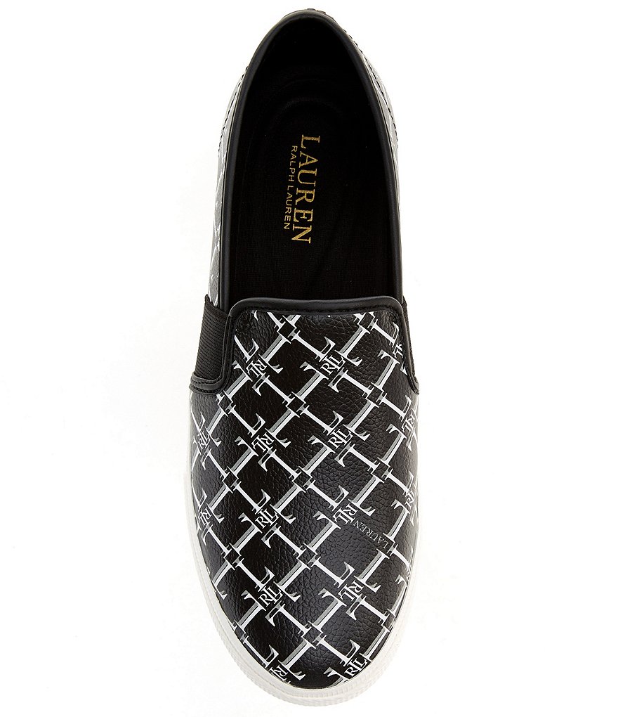 Lauren Ralph Lauren Jinny Logo Slip-On Sneakers