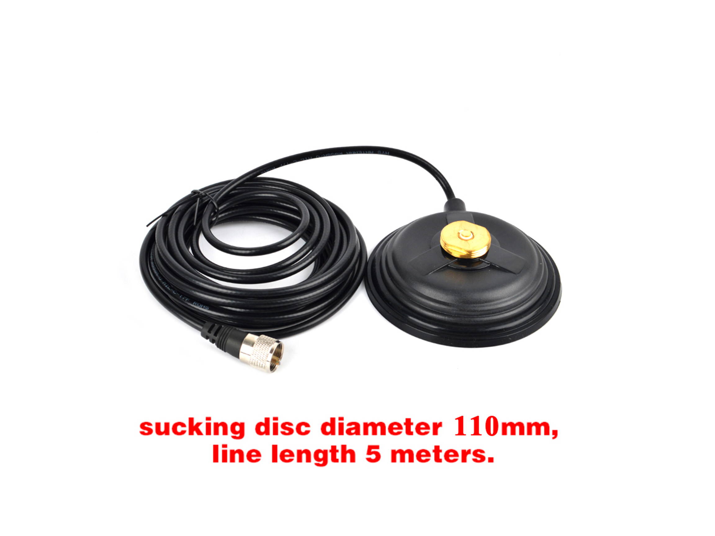 HYS UHF400-470 MHz NMO Antenna+NMO Magnet Base Mount For Motorola Kenwood Car Radio