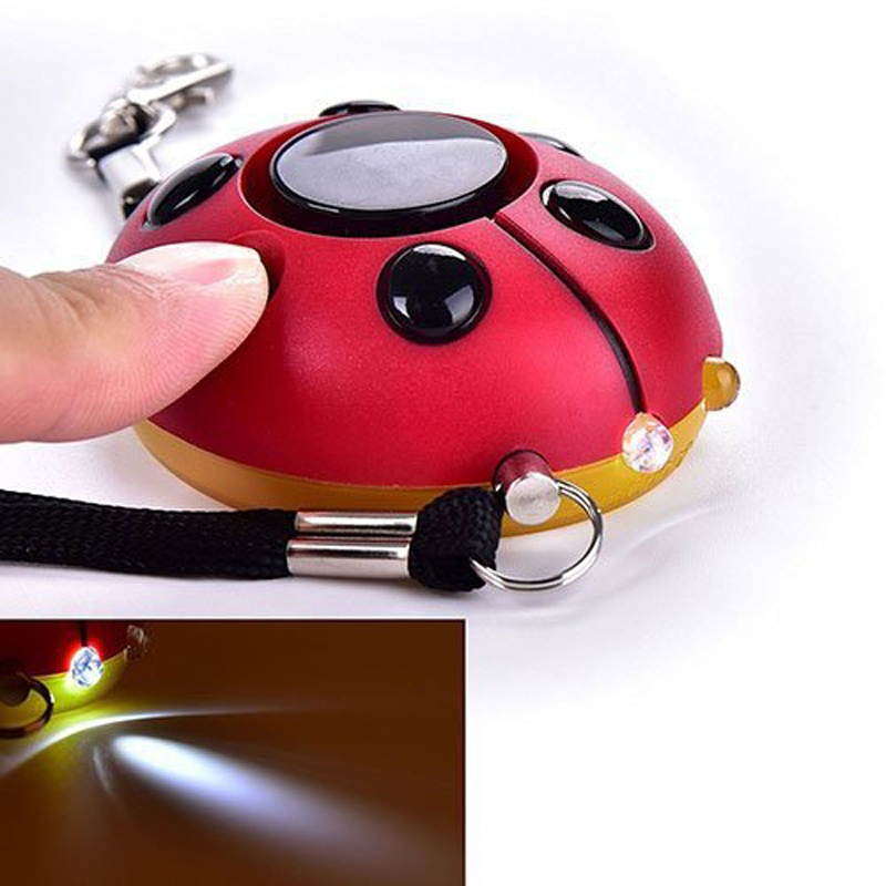 AF-4200 130db Super Loud Emergency Self Defense Personal Security Alarm Everyday Carry Keychain Light for Kids Weman Elders