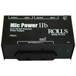 Rolls Corporation PB224 Dual Battery Powered Phantom Adapter