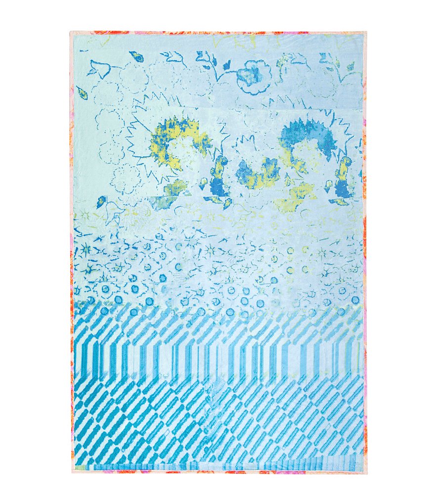 Poetic Wanderlust Tracy Porter Harper Reversible Flannel Throw