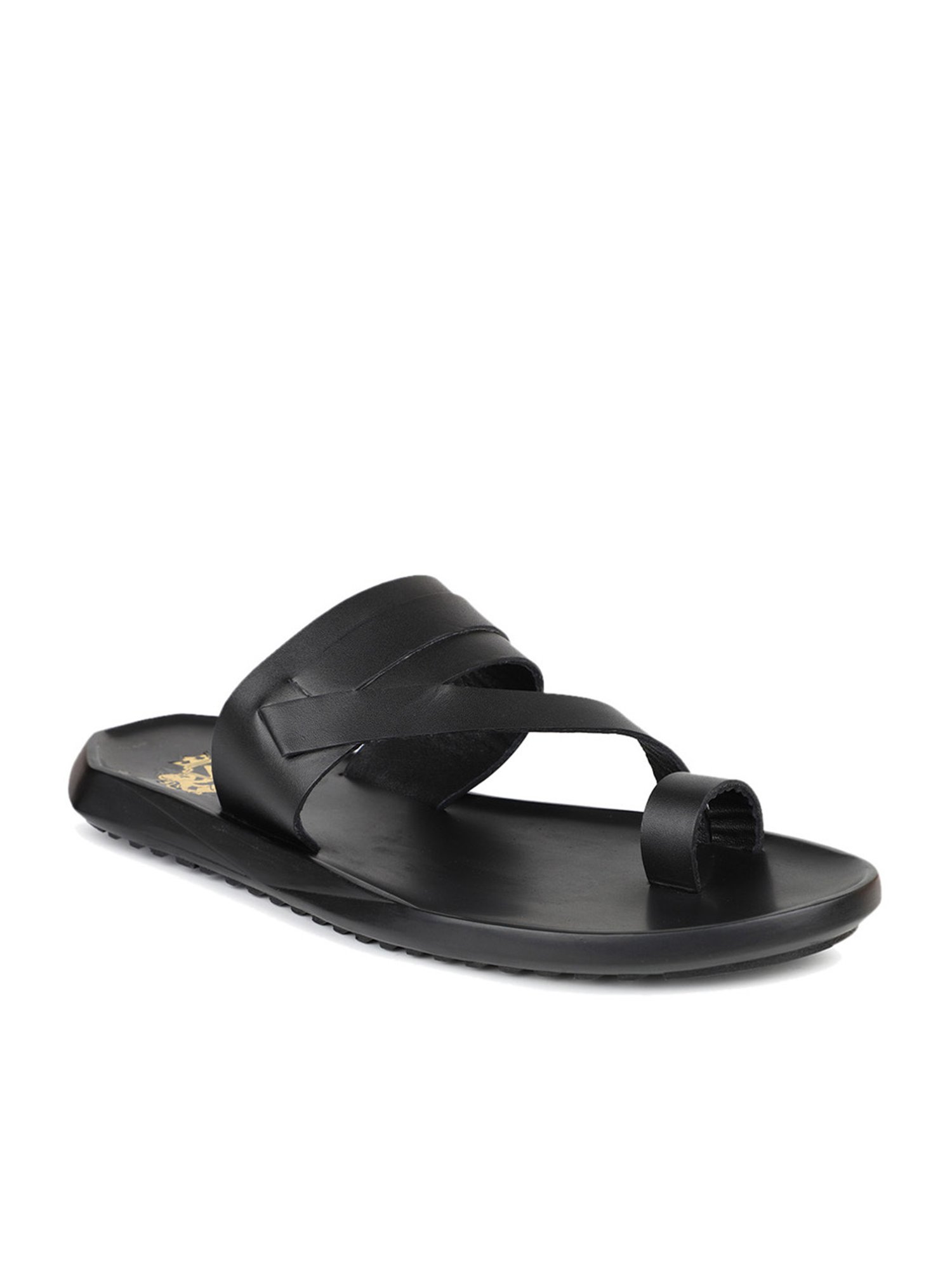 Atesber by Inc.5 Men's Black Toe Ring Sandals