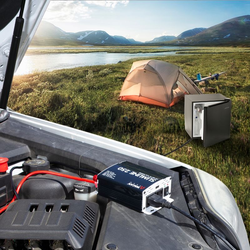 Wagan 250W Slimline Power Inverter Black