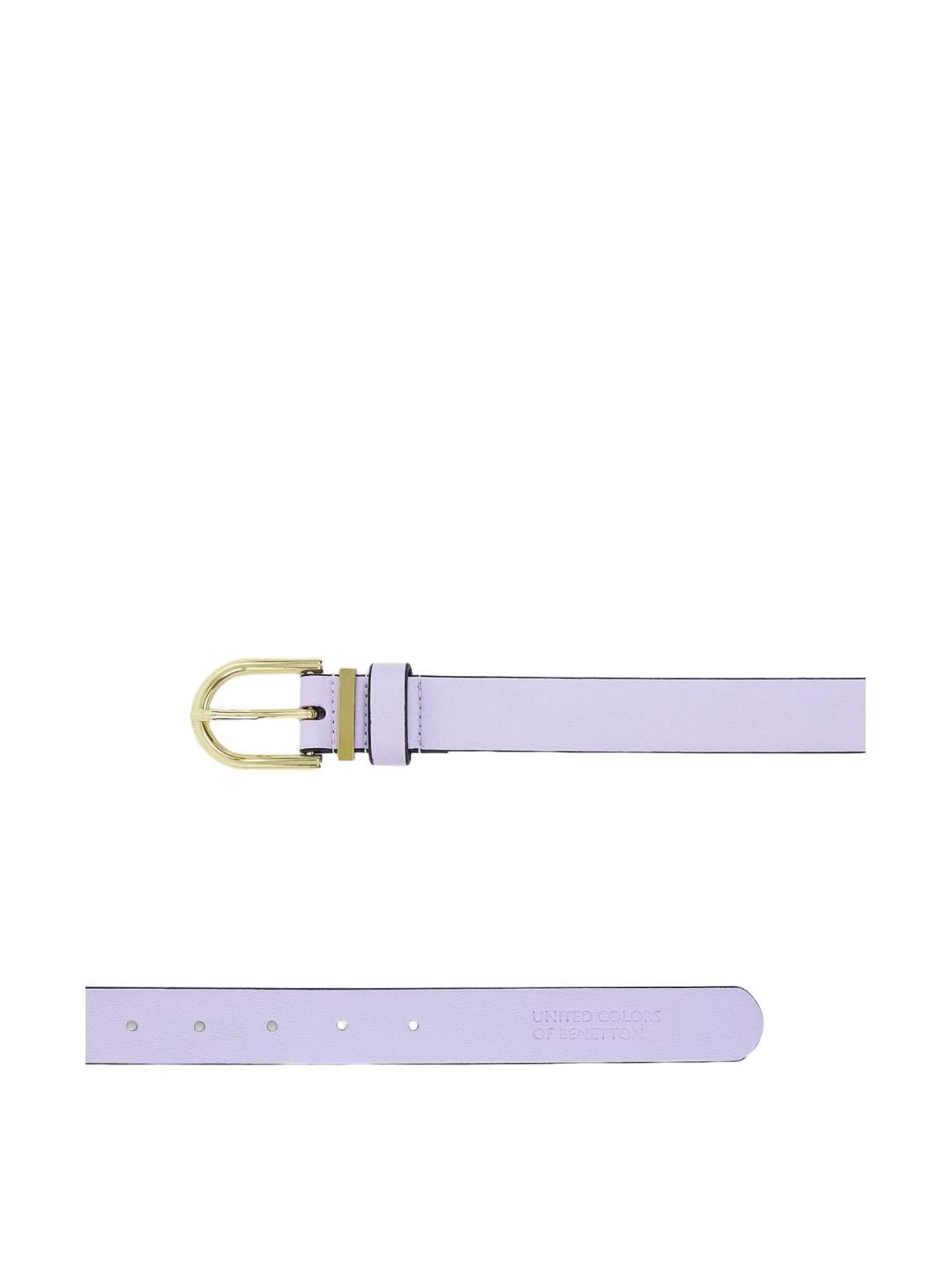 Hidesign Mariko Brown Solid Leather Narrow Belt
