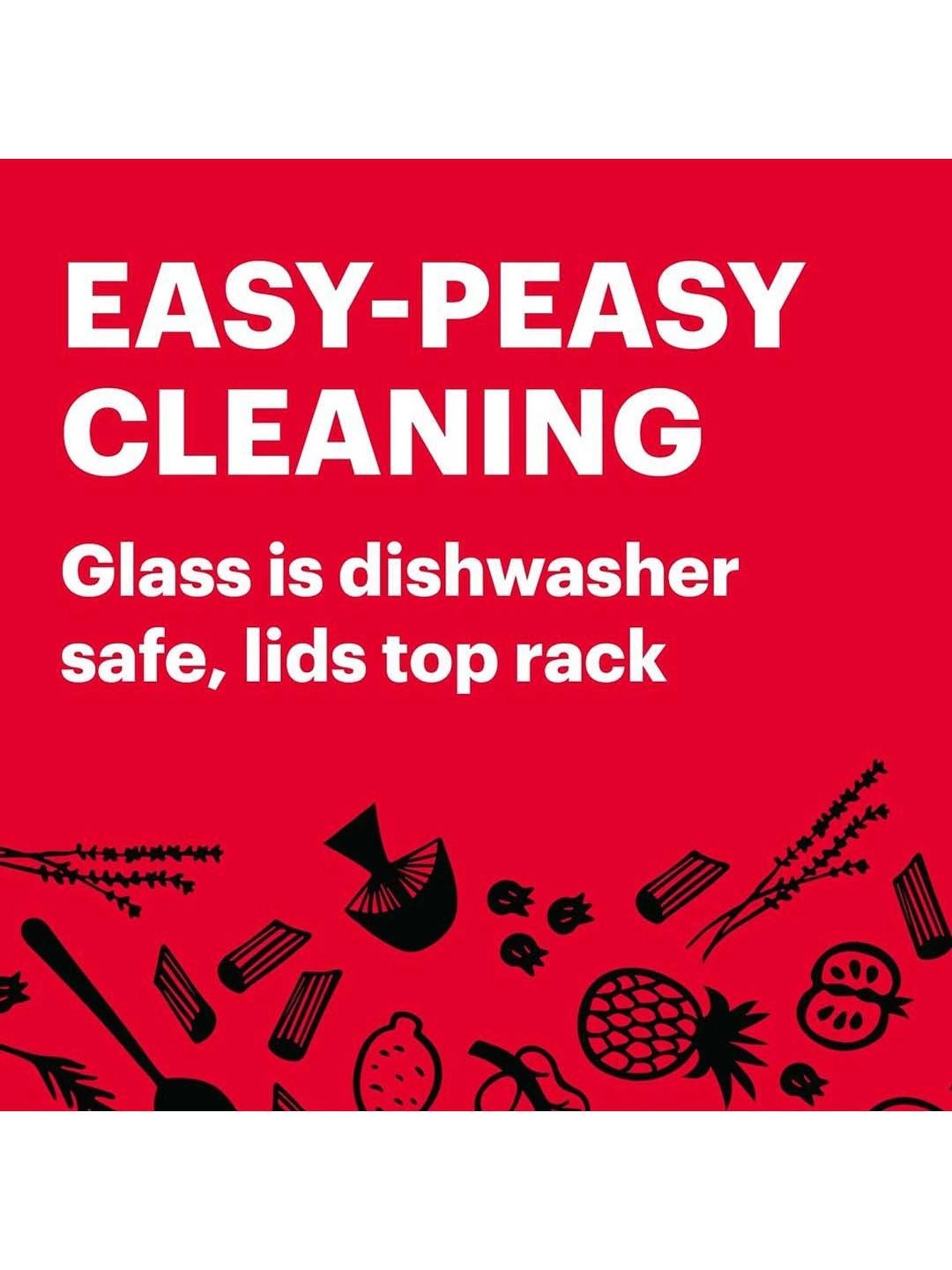 Corelle Pyrex 1Cup Red & Transparent Glass Measuring Cup (0.236 L)