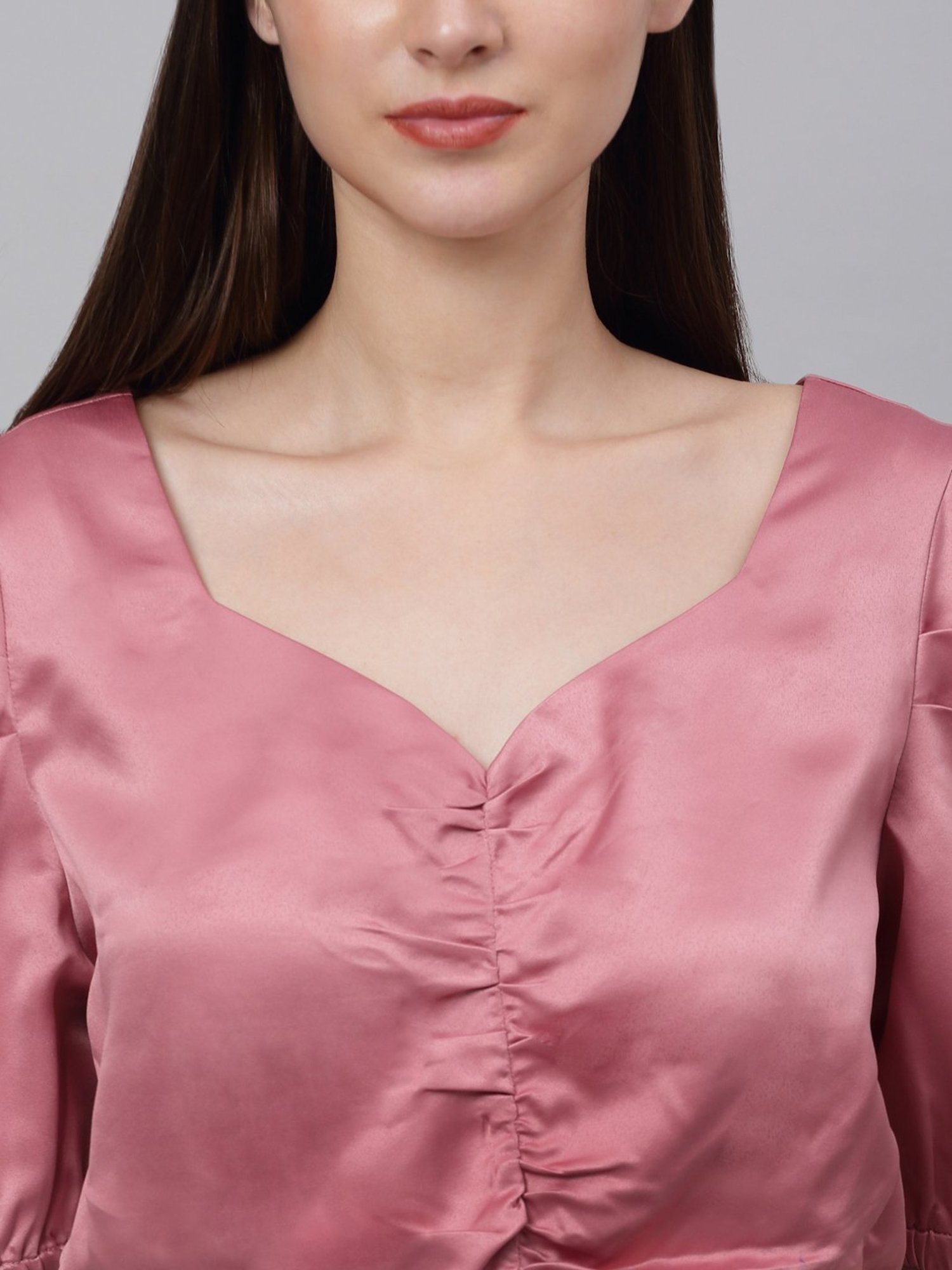 NEUDIS Pink Crop Top