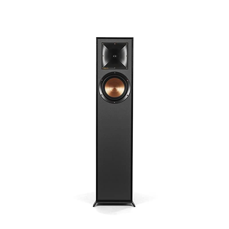 R-610F Floorstanding Speaker, Black