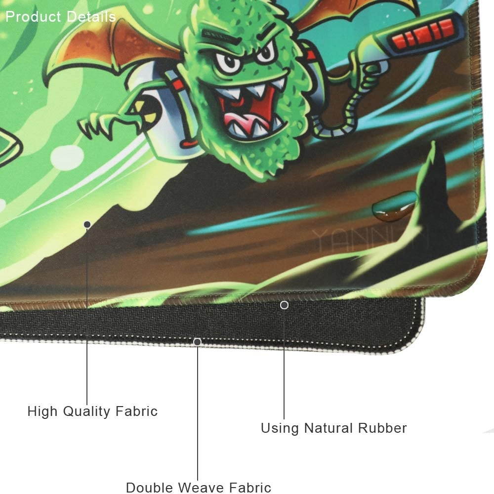 Professional Large Gaming Mouse Pad Extended Mouse Mat Waterproof Mouse Pad with Non-Slip Rubber Base Game Mouse Mat Ideal for Desk Cover, Computer Keyboard, PC and Laptop (90x40 daguaiY38)