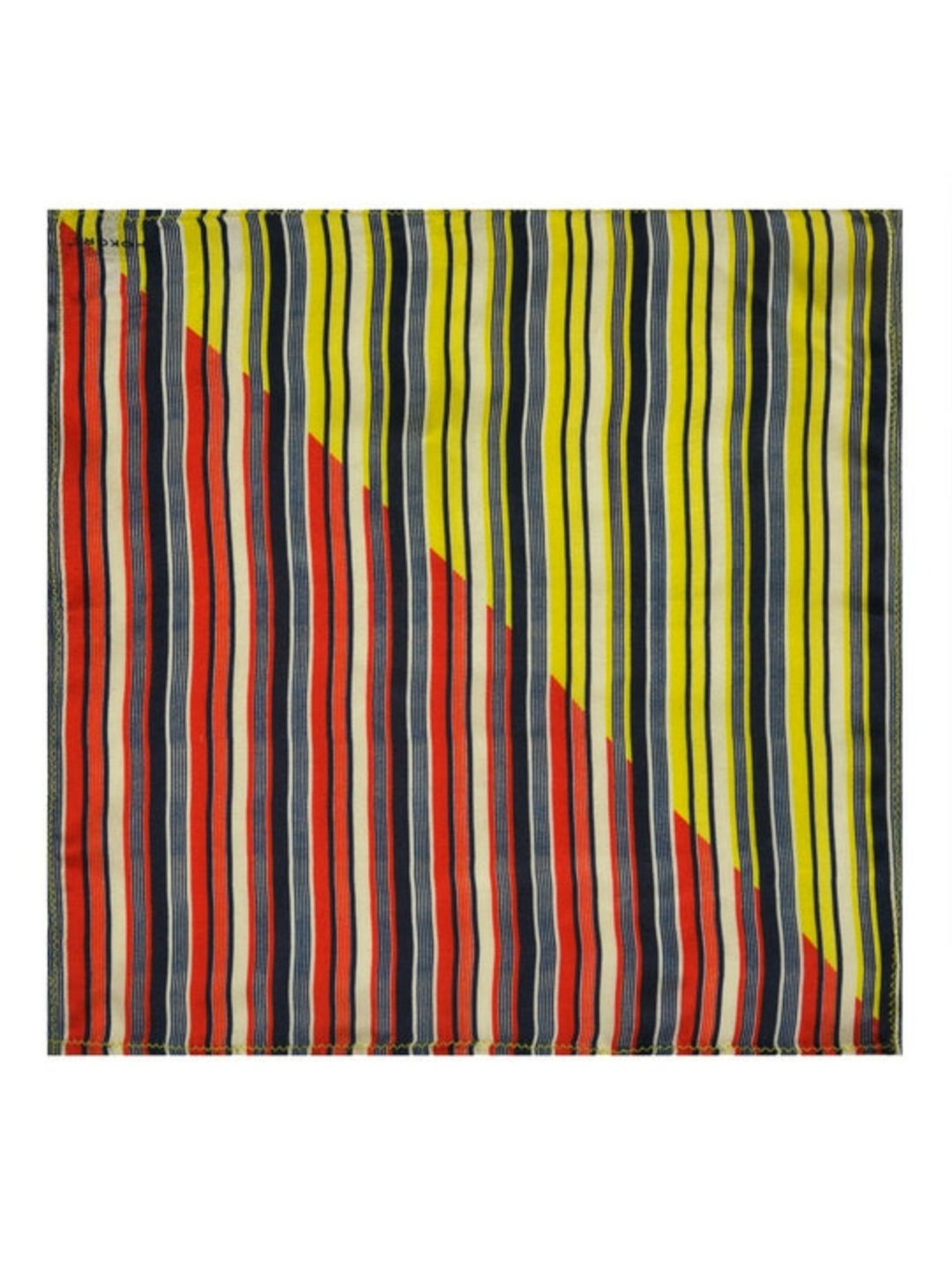 CHOKORE Multicolor Striped Pocket Square