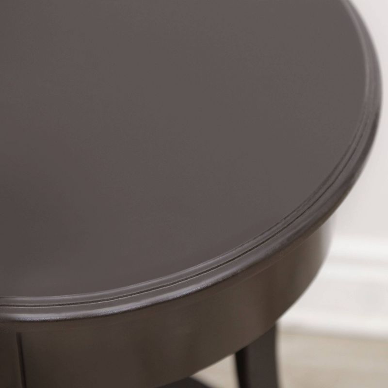 Taylor Wood End Table - Espresso - Abbyson Living