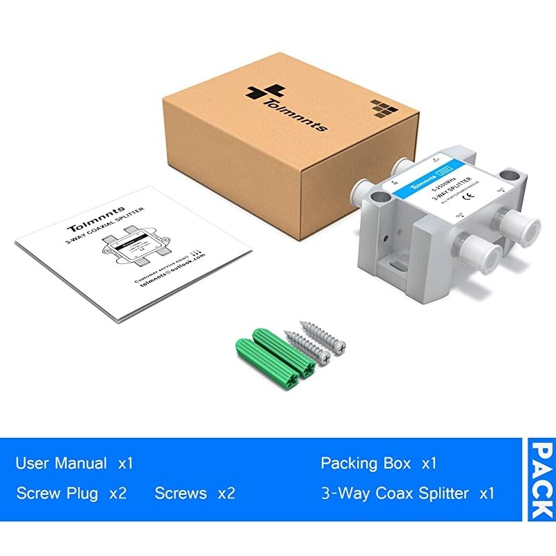 MSPLIT4R1-03 Approved WNC 4-Way Wide Band SWM Splitter