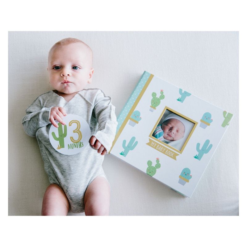MBI Baby Post Bound Album W/Window 12"X12"-Blue
