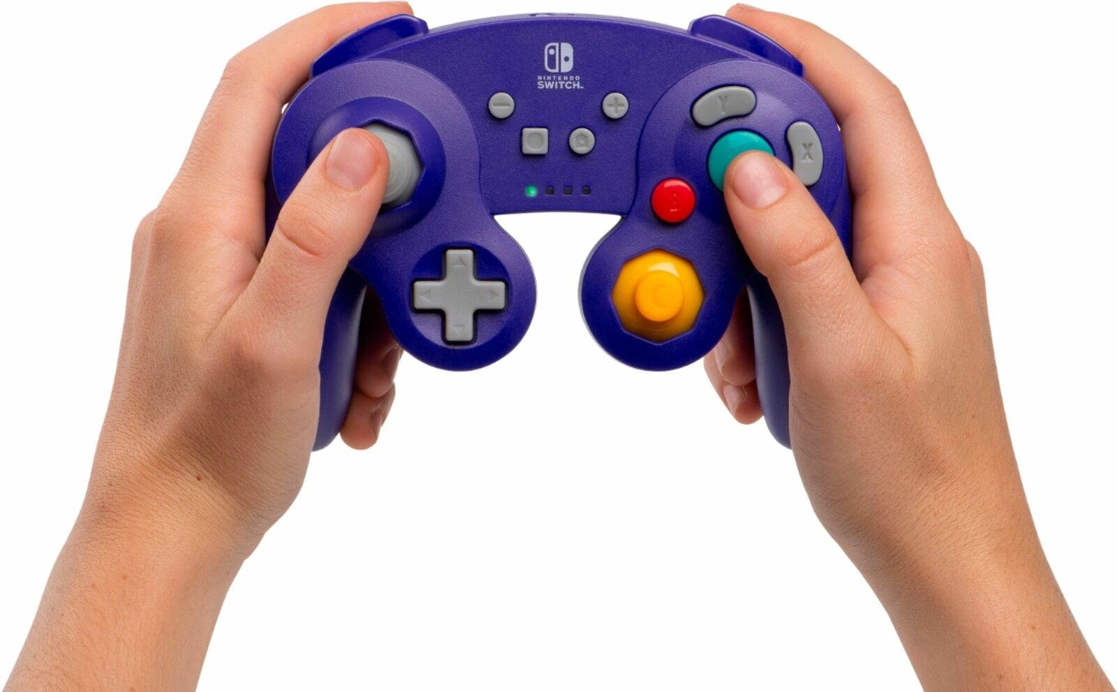 PowerA Wireless GameCube Style Controller for Nintendo Switch - Purple