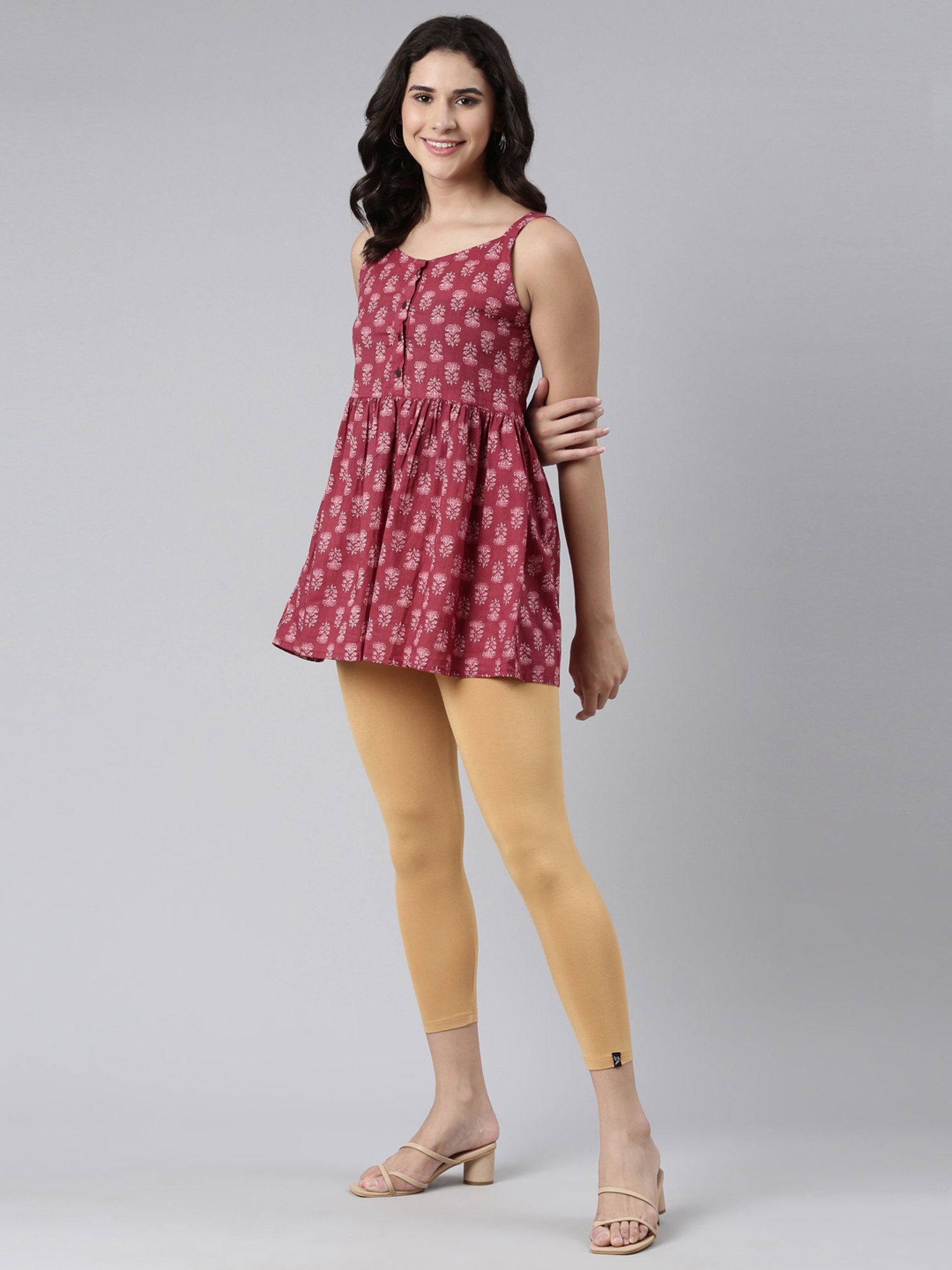 TWIN BIRDS Women High Ankle Leggings